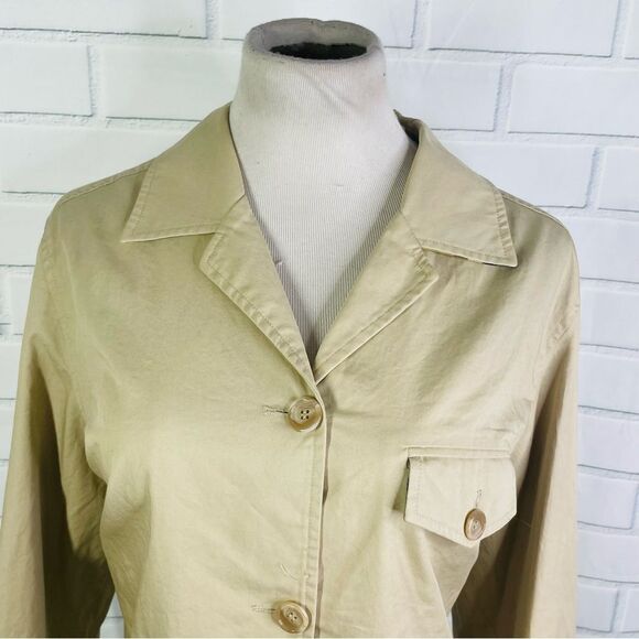 Vintage Burberrys of London Tan Trench Coat - Size XL. - Picture 2 of 14